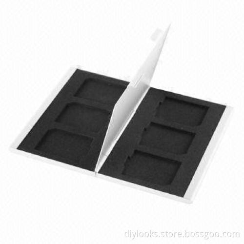Fashion 2 x 3 in 1 Memory Card Protective Case Box for SD Card, Size 93 x 62 x 10mm